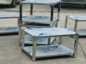 雙層不銹鋼工作臺(tái)